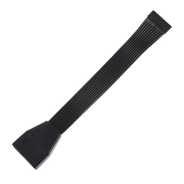 GOOHOCHY Adaptador de placa base USB 3.0 Cable de cinta USB 3.0 de 19 pines hembra a macho