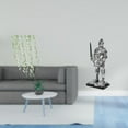 thumbnail image 2 of Adhesivo de pared,Vinilo decorativo de pared con enredaderas colgantes para dormitorio (DIY),Figura de escritorio,Estatua de caballero,artesanía, 2 of 8