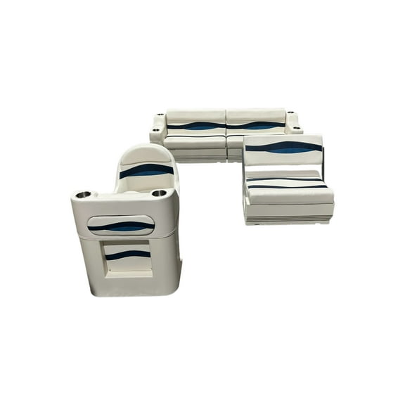 Horizon Manufacturing Elite Pontoon Furniture Set 10 PC Elite 013