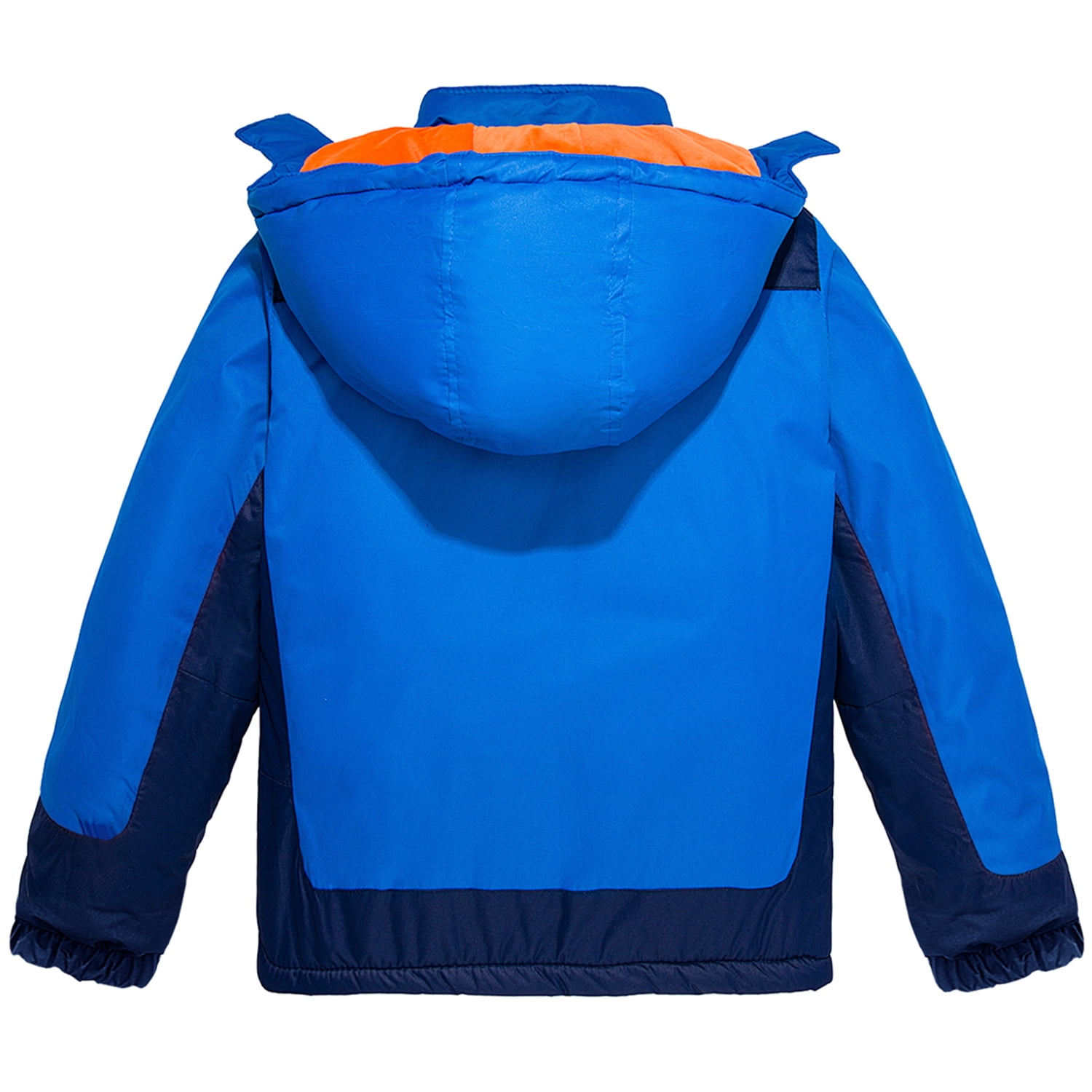 Wantdo Boy's Waterproof Ski Jacket, Warm Windbreaker for