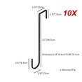 thumbnail image 1 of 10/15/20PCS 12/15 Inch Socks Hook Caps Holder For Christmas Easter Coat Racks Floral Wreath Hanger Hook, 1 of 5