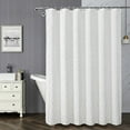 thumbnail image 1 of Rideau de Douche, Rideaux de Douche pour Salle de Bain, Rideau de Douche en Tissu - Rideaux de Douche en Tissu Texturé pour Salle de Bain, 70,87 X 70,87 Pouces, 1 of 5