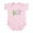 Petal Pink, variant on CafePress - Sweet Pea Infant Bodysuit - Baby Light Bodysuit, Size Newborn - 24 Months