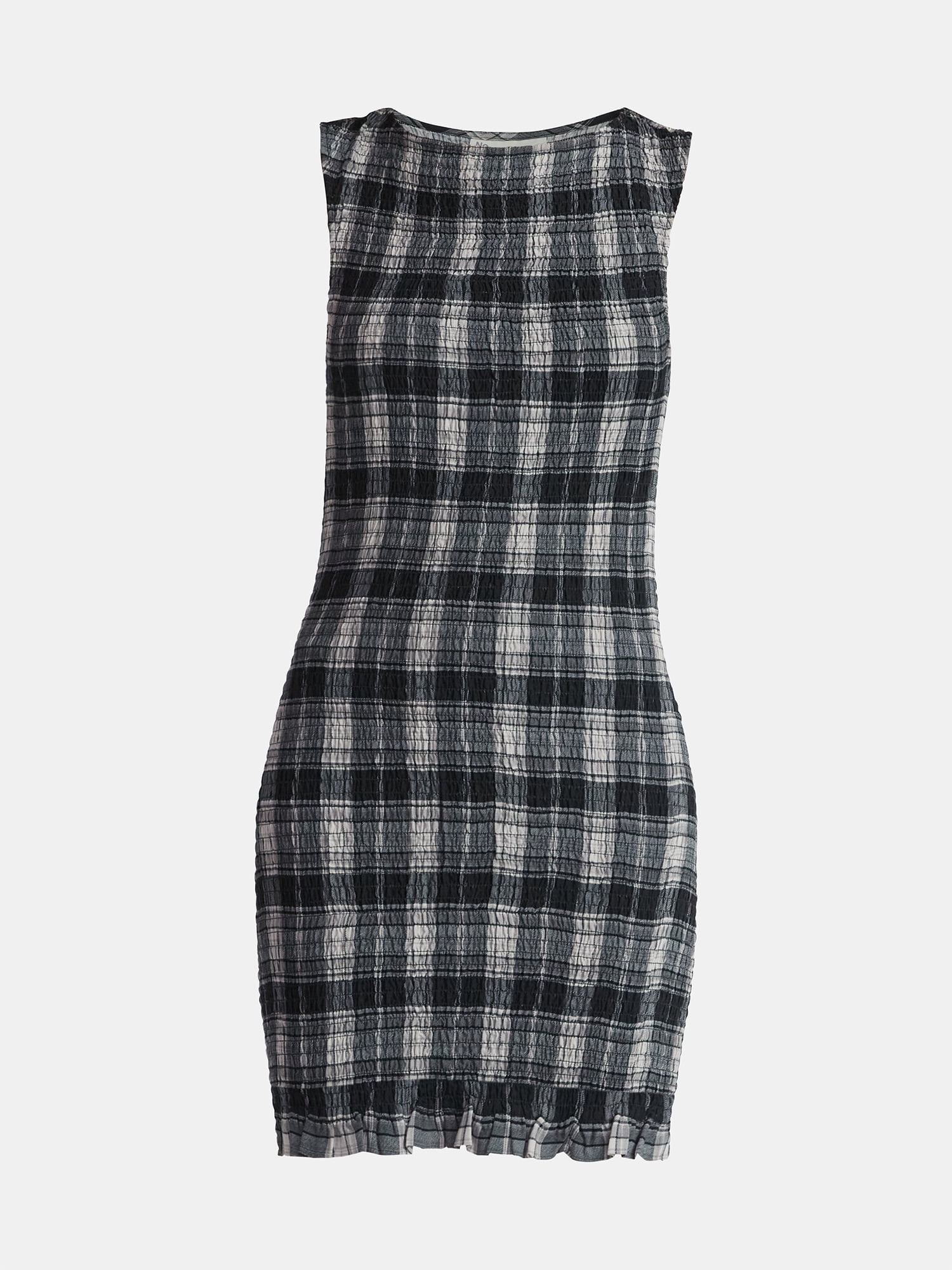 No Boundaries Sleeveless Smocked Mini Dress, Women's Sizes XXS-XXL