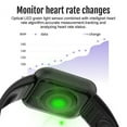 thumbnail image 4 of PENGXIANG X Montre Intelligente Étanche Bluetooth Montre Intelligente Moniteur de Pression Artérielle Fréquence Cardiaque Bracelet pour iOS Android Noir, 4 of 11