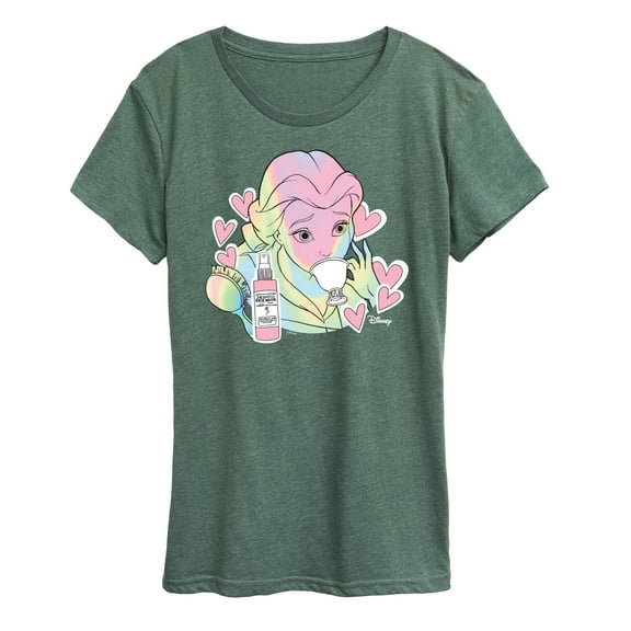 Disney Princess - Belle Gets Beautiful - Women's Short Sleeve Graphic T-Shirt
