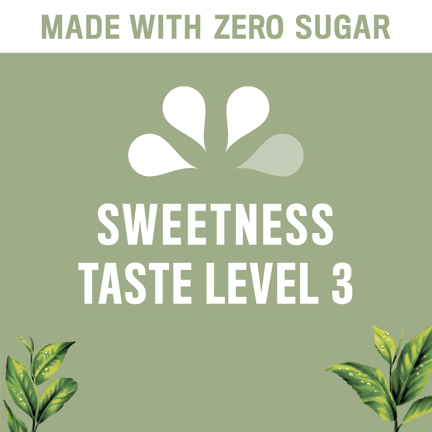 Gold Peak Tea Zero Sugar Sweet Tea 16.9 Fluid Ounce (2 Pack of 6)
