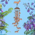 thumbnail image 3 of Outdoor Wind Chimes Dachshund Wind Chimes Outdoor Decoration Iron Art Dachshund Dog Wind Chimes Fron, 3 of 5
