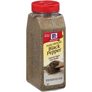 McCormick Pure Ground Black YPF5 Pepper, 16 oz