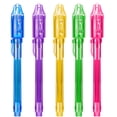 thumbnail image 1 of Bolígrafo de tinta espía invisible STENDA, 5 unidades con luz UV para niños de 8 a 12 años, 1 of 7