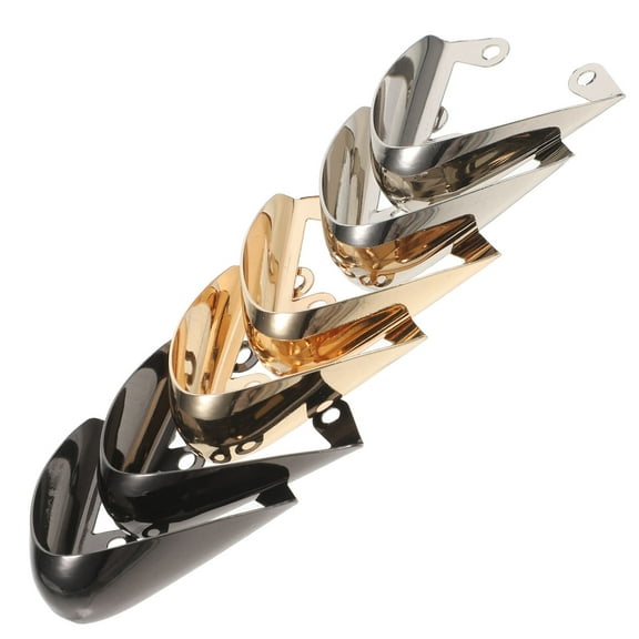 Hemoton 3 Pairs Metal Shoe Tip Protectors Boot Toe Protectors Shoe Tip Protectors Boot Tips Caps For High Heels Toe Guards For Shoes Metal Toe Covers