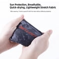 thumbnail image 3 of Goture UV Resistant Fishing gloves UPF50+sunscreen fingerless gloves（Reflection Black）, 3 of 7