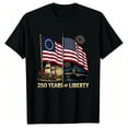 thumbnail image 4 of DHFJKG 250Th Anniversary USA Shirts For Women Short Sleeve Graphic Tees Independence Day 4Th Of July T Shirt, 4 of 4