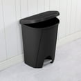 thumbnail image 3 of Sterilite 25 Liter Black Step Can, 3 of 8