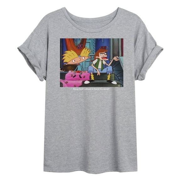 Hey Arnold! - Stoop Kid - Juniors Ideal Flowy Muscle T-Shirt
