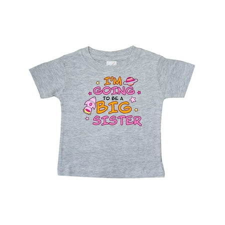 

Inktastic Space I m Going To Be a Big Sister Gift Baby Girl T-Shirt