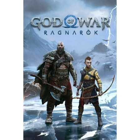12" X 18" God Of War: Ragnarok 2022 Kratos Game Poster Wall Decoration