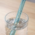 thumbnail image 3 of Reusable Plastic Straws – 12-Pack, Light Green, Threaded Hard Cups Straws for Drinks, Eco-Friendly Home & Café Use, 3 of 5
