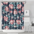 thumbnail image 2 of Waterproof Pioneer Shower Curtain 84x72 Inch Polyester Unique Colorful Floral Shower Curtain for Bathroom Hotel Home Decor with 12 Plastic Hooks, 2 of 5
