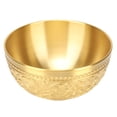 thumbnail image 3 of Decorative Bowl, Brass Decorative Bowl Unique Strong Exquisite Carved Design  For Table, 3 of 8