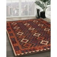 thumbnail image 3 of Ahgly Company Machine Washable Indoor Rectangle Contemporary Chestnut Brown Area Rugs, 6' x 9', 3 of 7