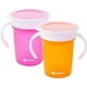thumbnail image 1 of Set de Dos Vasos Entrenadores Bluelander para Bebé Naranja y Rosa, 1 of 4