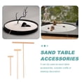 thumbnail image 2 of OUNONA 6 pcs  Zen Sand Rakes Wood Rakes Tool Miniature Meditation Zen Garden Tool Tabletop Ornament Garden Desktop Sandbox Kits 18. 20X11. 40X0. 70cm, 2 of 8
