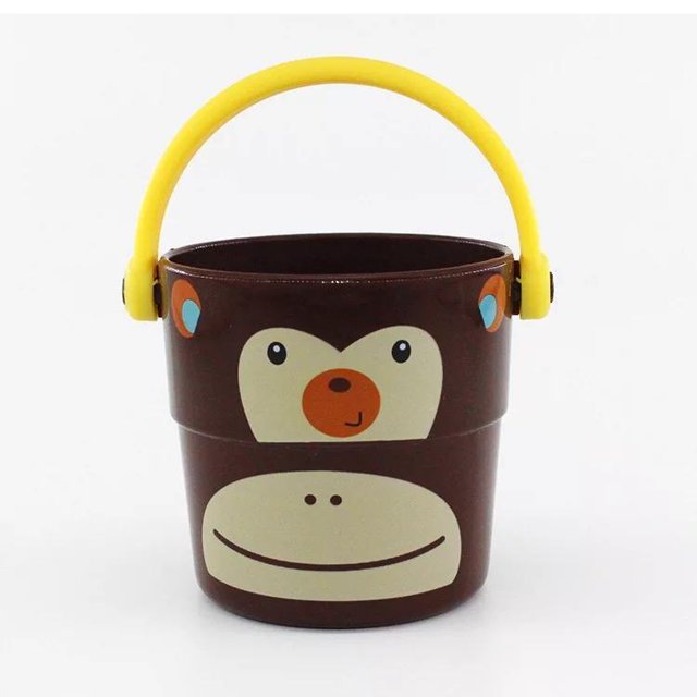 Juguete de baño para bebé, cubos Zoo Stack & Pour, tres piezas, color y estilo aleatorios ZefeiWu 8390614837638