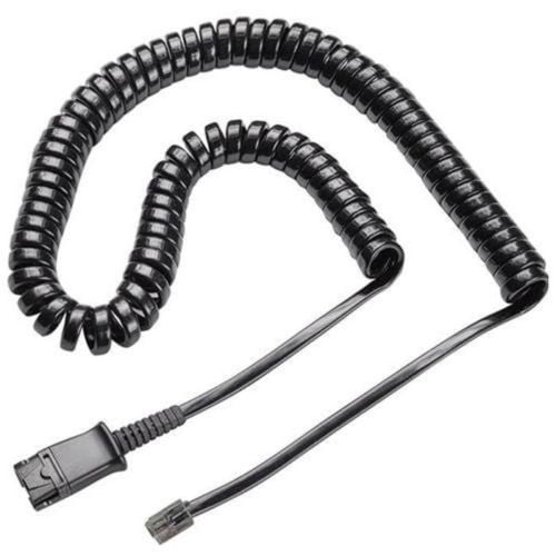 New QD Quick Disconnect cable cord For PLANTRONICS M10 M22 M12 