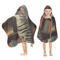 thumbnail image 2 of Cat Bookshelf Toddler Bath Towel Baby Kid Bath Towels Beach Towel Super Soft and Absorbent for Girl Boy, 2 of 7