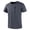 Grey, variant on BUWTTED Men's T Shirts with Hide Zipper Pocket Outdoor Performance Stretch Athletic Top Breathable Short Sleeve Summer Lightweight Green Shirt L