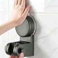 thumbnail image 5 of Clearance Under $5 | Strong Suction Cup Shower Head Holder with 360-Degree Swivel Bracket for Handheld Showers, Tool-Free Installation, Grey, 5 of 7