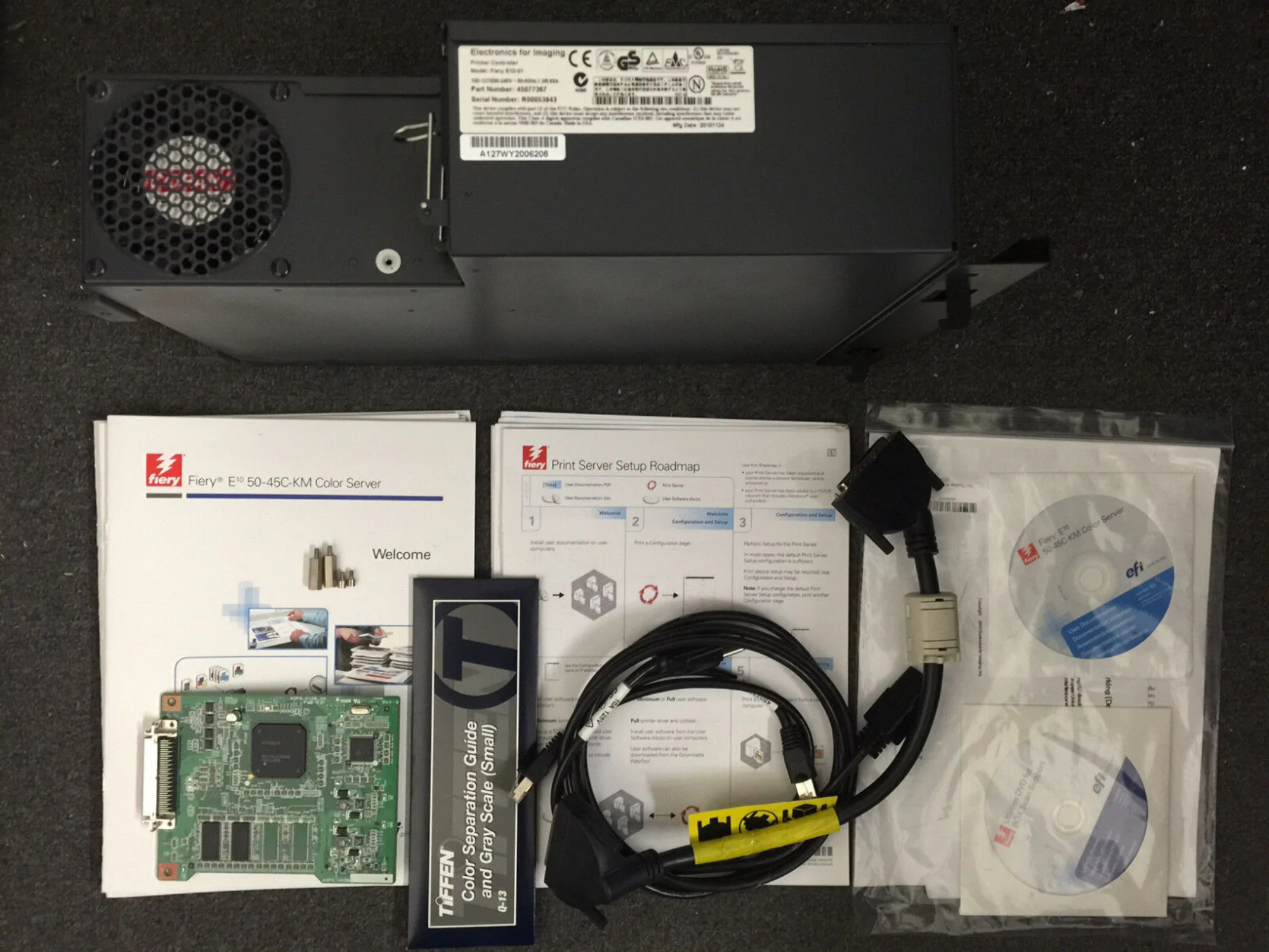 Genuine Konica Fiery E10 5045CKM Color Server/Printer Controller