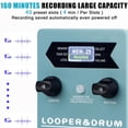thumbnail image 3 of Pedal para Guitarra KMISE Estéreo con Loop y Drum Machine de 100 Estilos para Hombre, 3 of 9