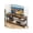 Retro color, variant on 65INCH TV Stand Entertainment Center with Quadruple-Tube Support & Open Storage Shelves, Media Console Table for Living Room Bedroom Home, Retro Color