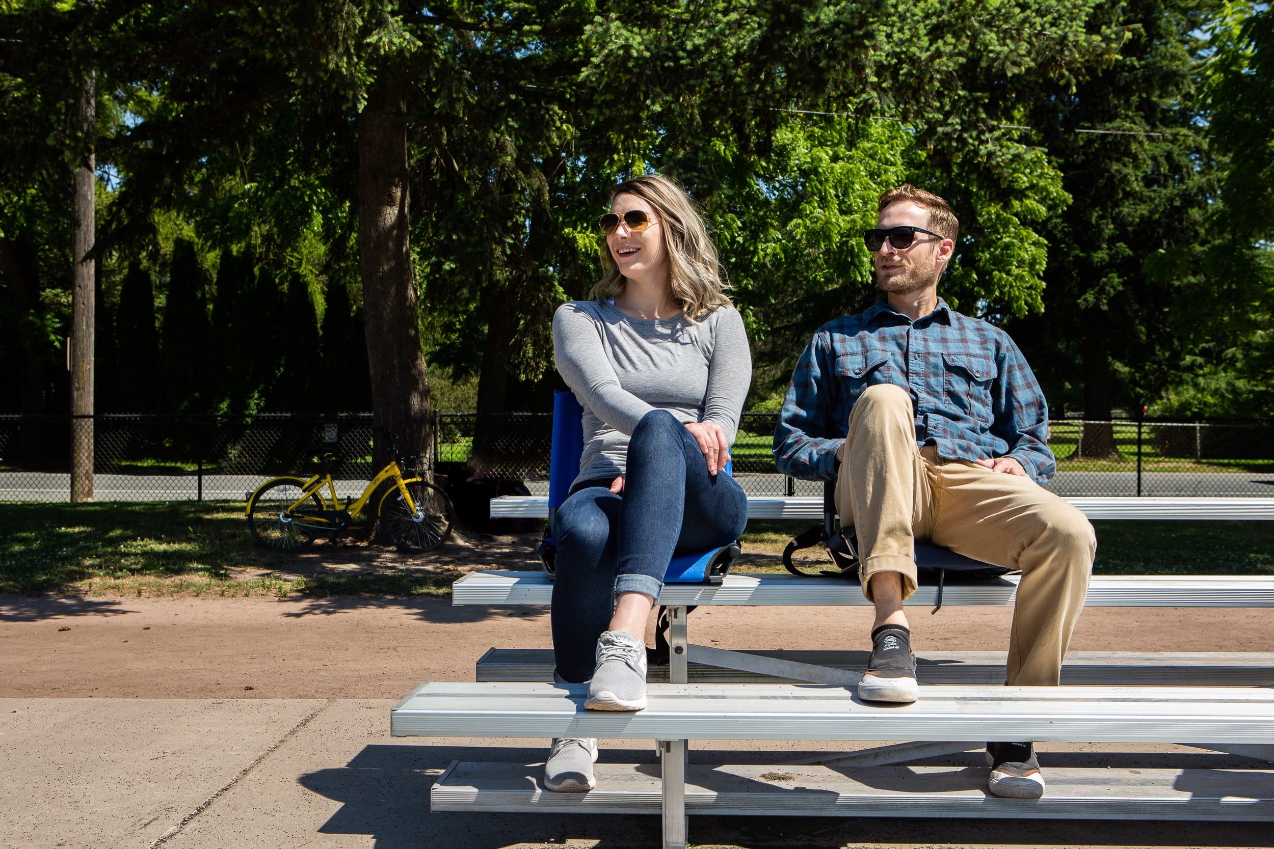 Cascade Mountain Tech Extra-Wide Stadium Seat for Bleachers