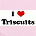 thumbnail image 2 of CafePress - I Love Triscuits Infant Bodysuit - Baby Light Bodysuit, Size Newborn - 24 Months, 2 of 4