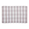 thumbnail image 1 of Design Imports CAMZ12562 26 x 40 in. Buffalo Check Rag Rug, Dusty Lilac & White, 1 of 2