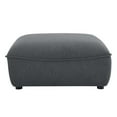 thumbnail image 3 of Modway Comprise Sectional Sofa Ottoman in Charcoal, 3 of 6