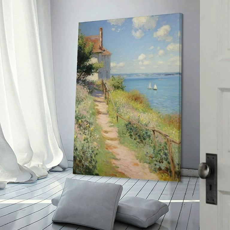 Alfred Sisley Print Painting (76) Wall Art Poster Scroll