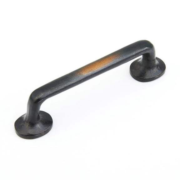 Schaub And Company 777-AZ Artifex 4" Rustic Farmhouse Britannium Pewter Cabinet Handle