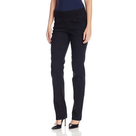 Jag Jeans NEW Black Void Womens Size 2 Stretch Pull-On Straight Jeans - Walmart.com