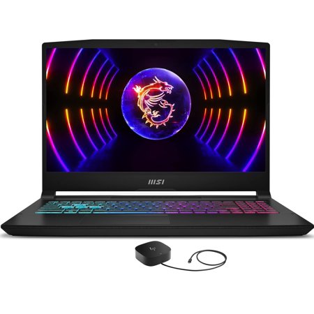 MSI Katana 15 B12VGK-082US Gaming & Entertainment Laptop (Intel i7-12650H 10-Core, 32GB DDR5 4800MHz RAM, 1TB PCIe SSD, GeForce RTX 4070, 15.6" 144Hz Full HD (1920x1080), WiFi, Win 11 Home)