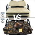 thumbnail image 5 of SEANATIVE Golf Cart Seat Covers for 2 Person Seats, Dust-proof Golf Cart Seat Blanket with 4 Pockets for EZGO Club Car Decor Accessories, Horse Camo Hunting Forest, 5 of 7