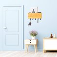 thumbnail image 4 of Organizador Estante de almacenamiento trasero de puerta de madera Colgador de llaves Gancho de pared pequeño decorativo (NO 2) JShteea Libre de BPA, 4 of 7