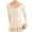 Beige, variant on MIASHUI Women Warm Underwear Thermal Underwear Long Sleeve Base Layer Breastfeeding Nursing Bra OnePiece Warm Underwear Beige,XXL