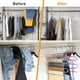 thumbnail image 3 of Perchero de 5 capas para ropa y pantalones, con forma de S, multiusos, organizador de corbatas y pantalones (4 piezas), 3 of 7