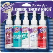 Aileene's Tacky Pack Fabric Glue, 5Pk, 0.66 fl oz