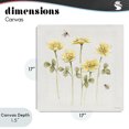 thumbnail image 4 of Stupell Industries Cottage Sweet Yellow Honey Flowers Canvas Art, 17 x 17, by Beth Grove, 4 of 8