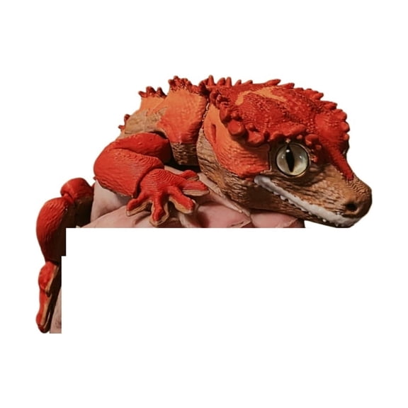 1PC Ciliary Gecko - 3D printed lizard with movable joints